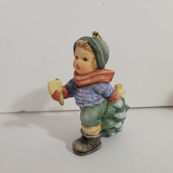 Berta Hummel 1991 Fresh Christmas Tree Goebel Christmas Ornament - Picture 4 of 4